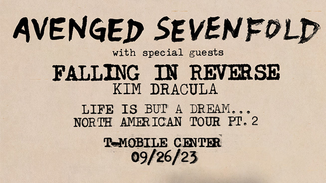 Avenged Sevenfold: North American Tour with Falling in Reverse Tickets